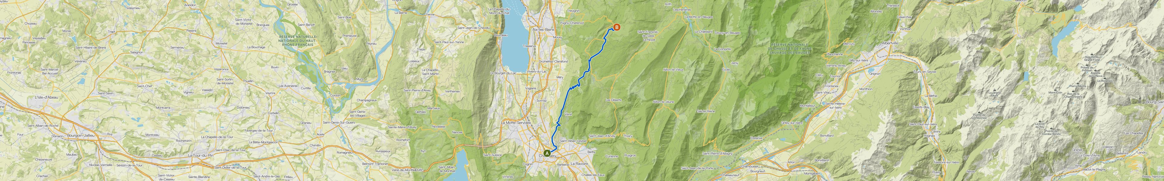 De Chambéry à Annecy — La Traversée des Bauges | Randonnée - Collection ...